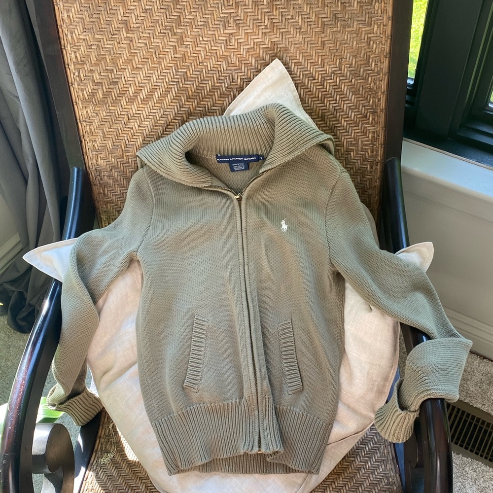 Zip up sweater